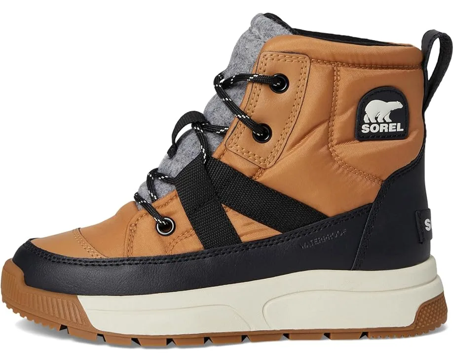 Ботинки SOREL Kids Whitney III Mid Waterproof (Big Kid), Tawny Buff/Black — фото 4