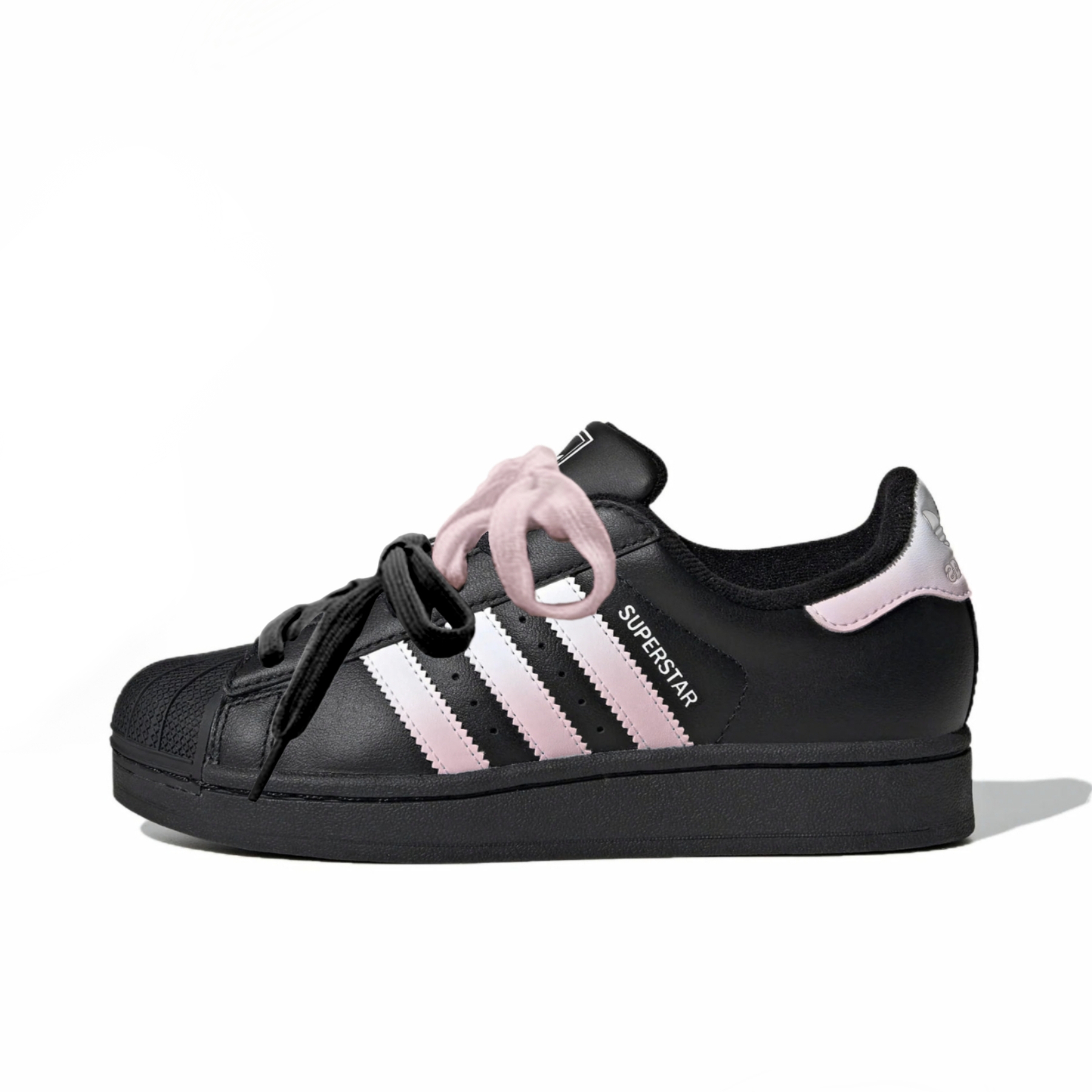 

Кроссовки для скейтбординга Superstar 2 Whisper Low Top для детей и подростков Adidas Originals, черный