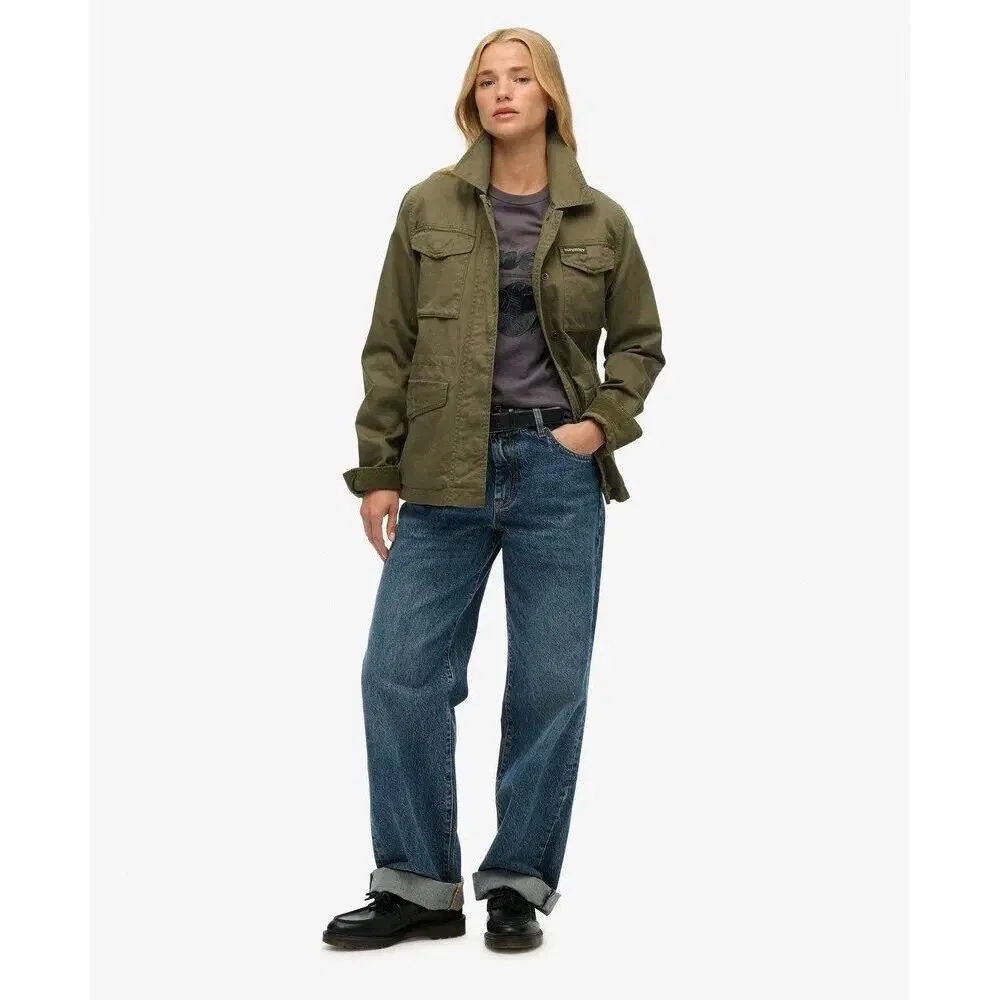 Женская облегающая футболка Superdry Band Merch, Grau — фото 3