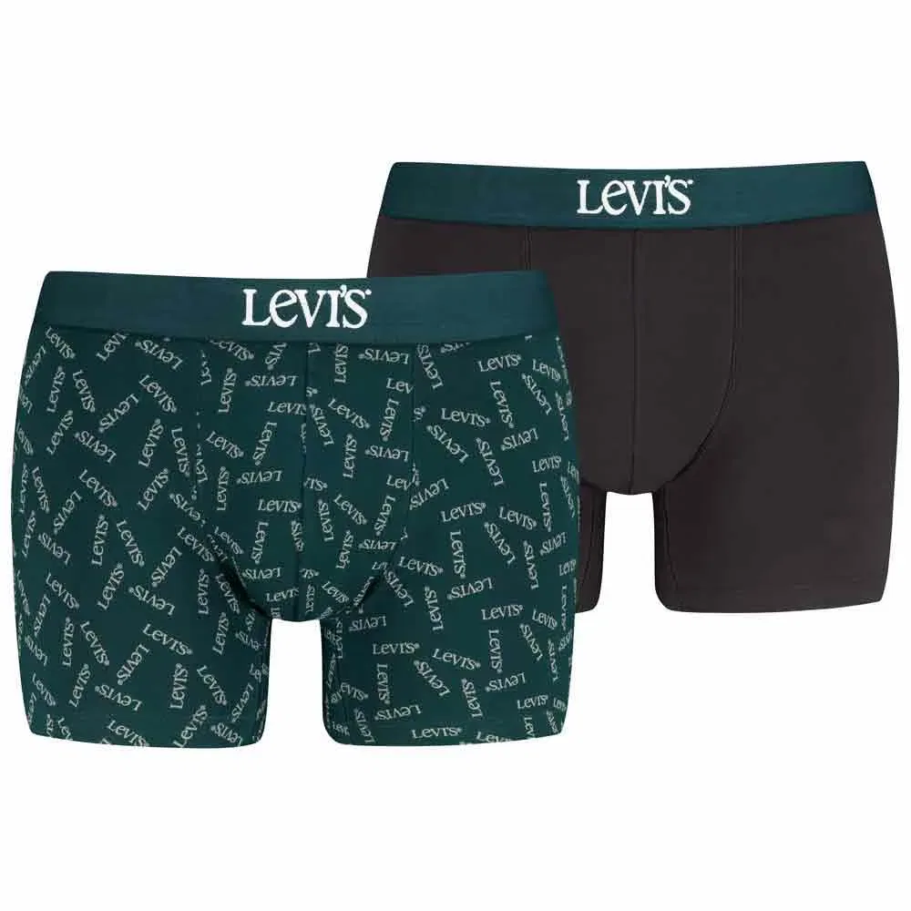 Мужские боксеры с мягкой эластичной тканью Levi's, Blue — фото 4