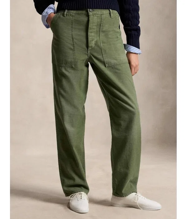 Женские брюки карго Ricky Polo Ralph Lauren, Verde Oliva