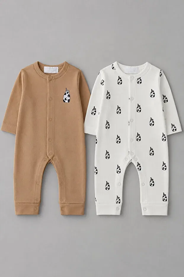 Детский комплект боди и штанишек с принтом My Babies Label, Mix