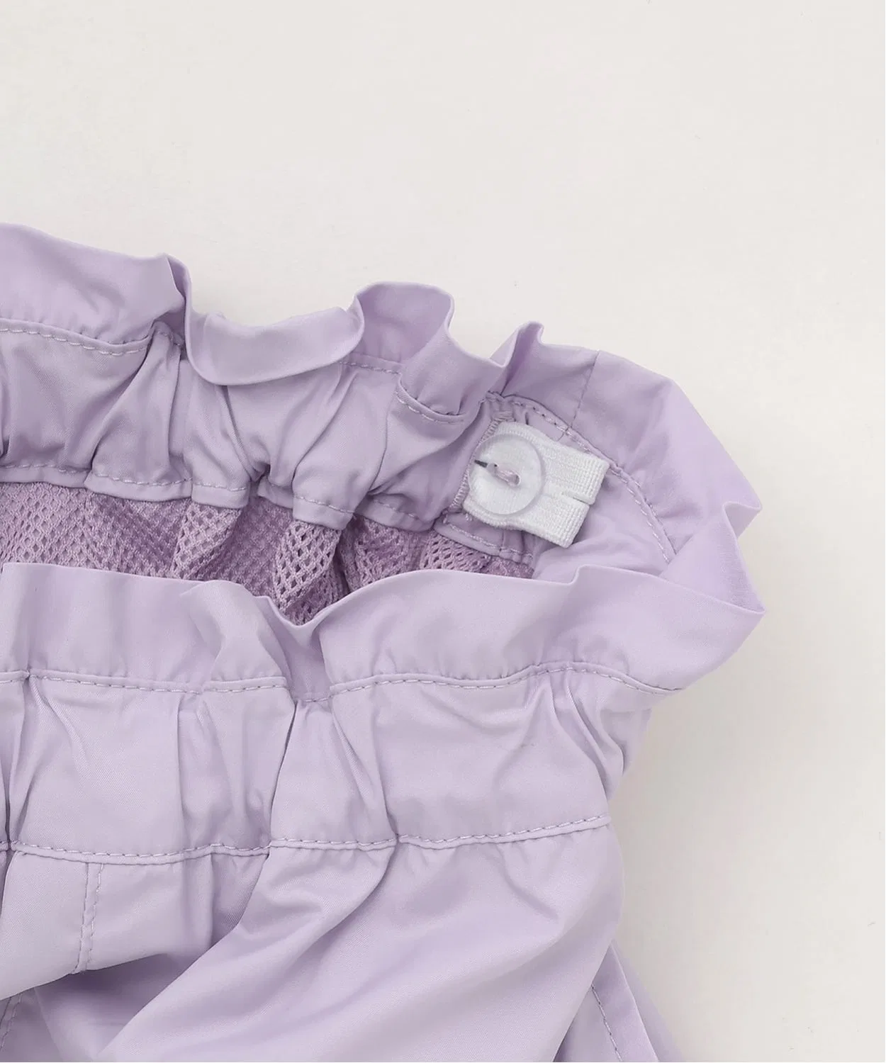 Детские шорты с принтом, с боковыми лентами, модель Kirakira, mezzo piano, Off White — фото 4