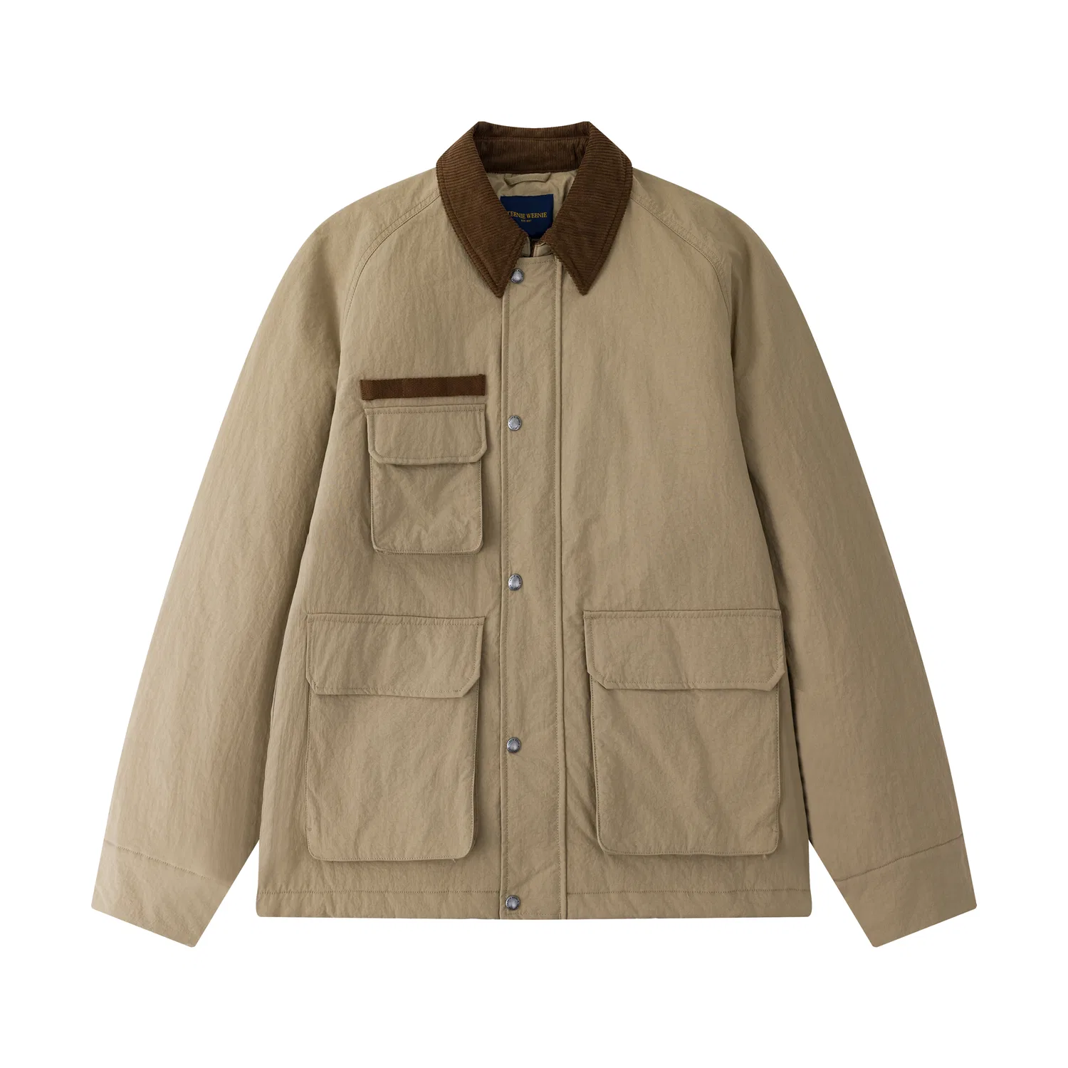 Детский пуховик с объемным кроем Barnfit Puffer Jacket Teenie Weenie Men, Coal Gray — фото 3