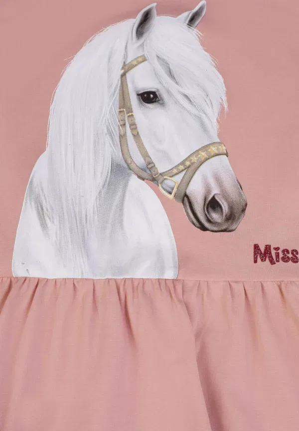 Платье с принтом Jersey dress Miss Melody, bridal rose — фото 4