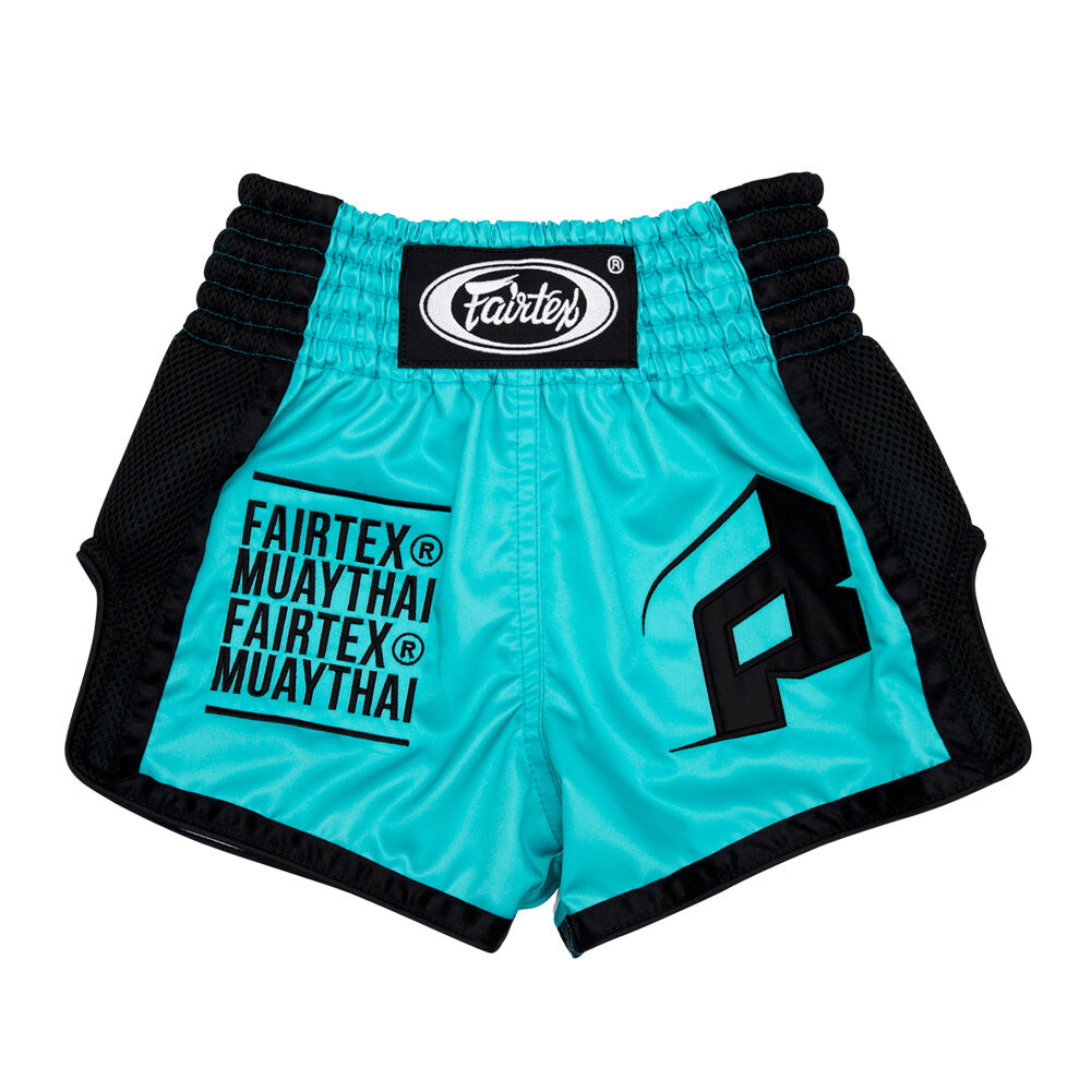 

Детские шорты для тайского бокса Fairtex BSK2107, размер 6-8 лет, бирюзовый