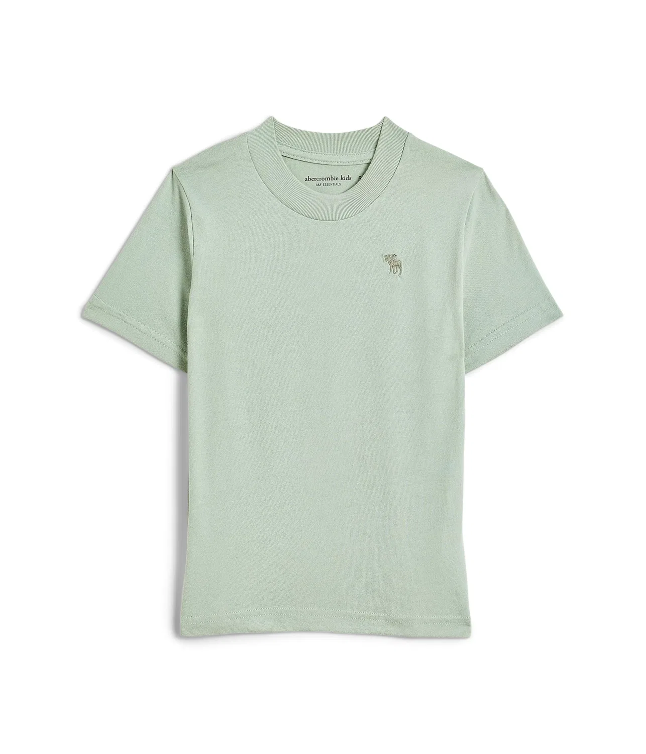 Базовая футболка с коротким рукавом (для маленьких и больших детей) Abercrombie Kids, Aqua Gray