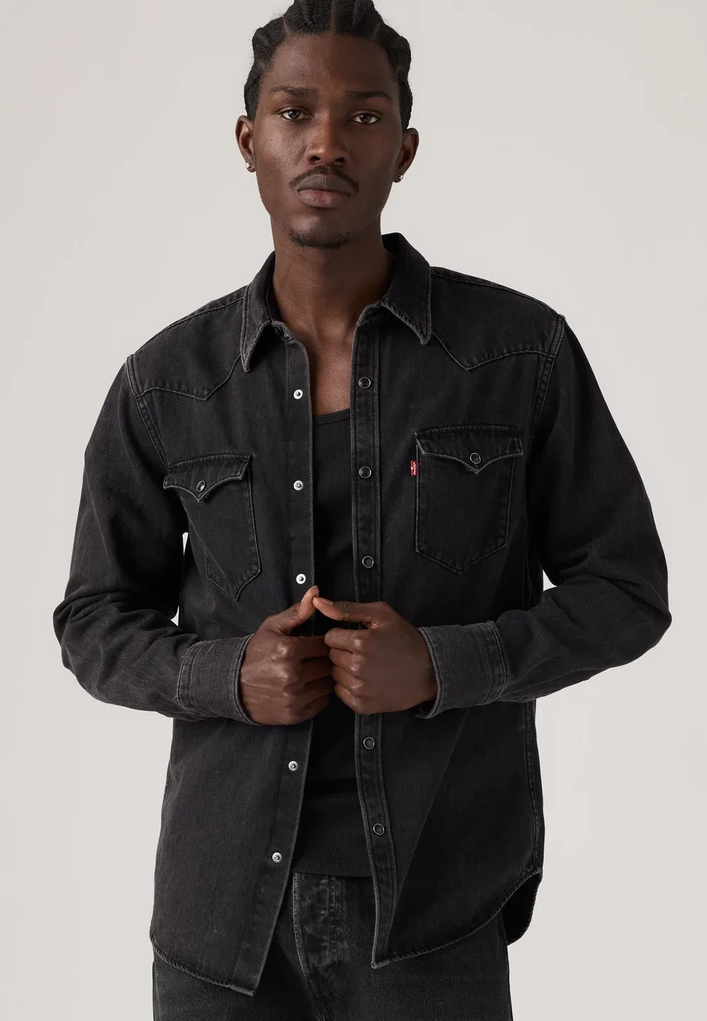 Рубашка Barstow Western Standard Levi'S, Thermodapt Black
