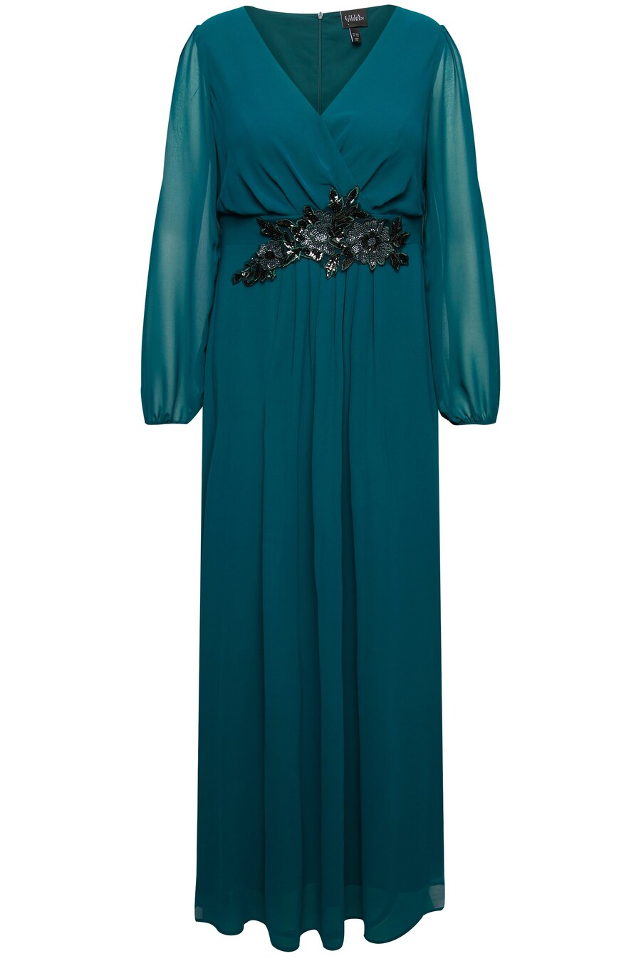 

Платье макси Ulla Popken Dress, изумрудный