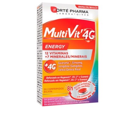 

Мультивит 4G Energy 30 таблеток унисекс, Forte Pharma