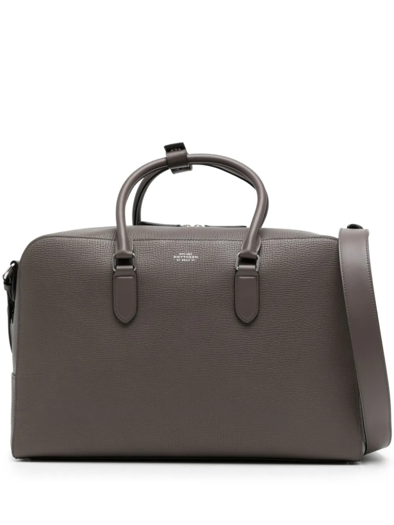 

Smythson маленькая дорожная сумка Ludlow, коричневый