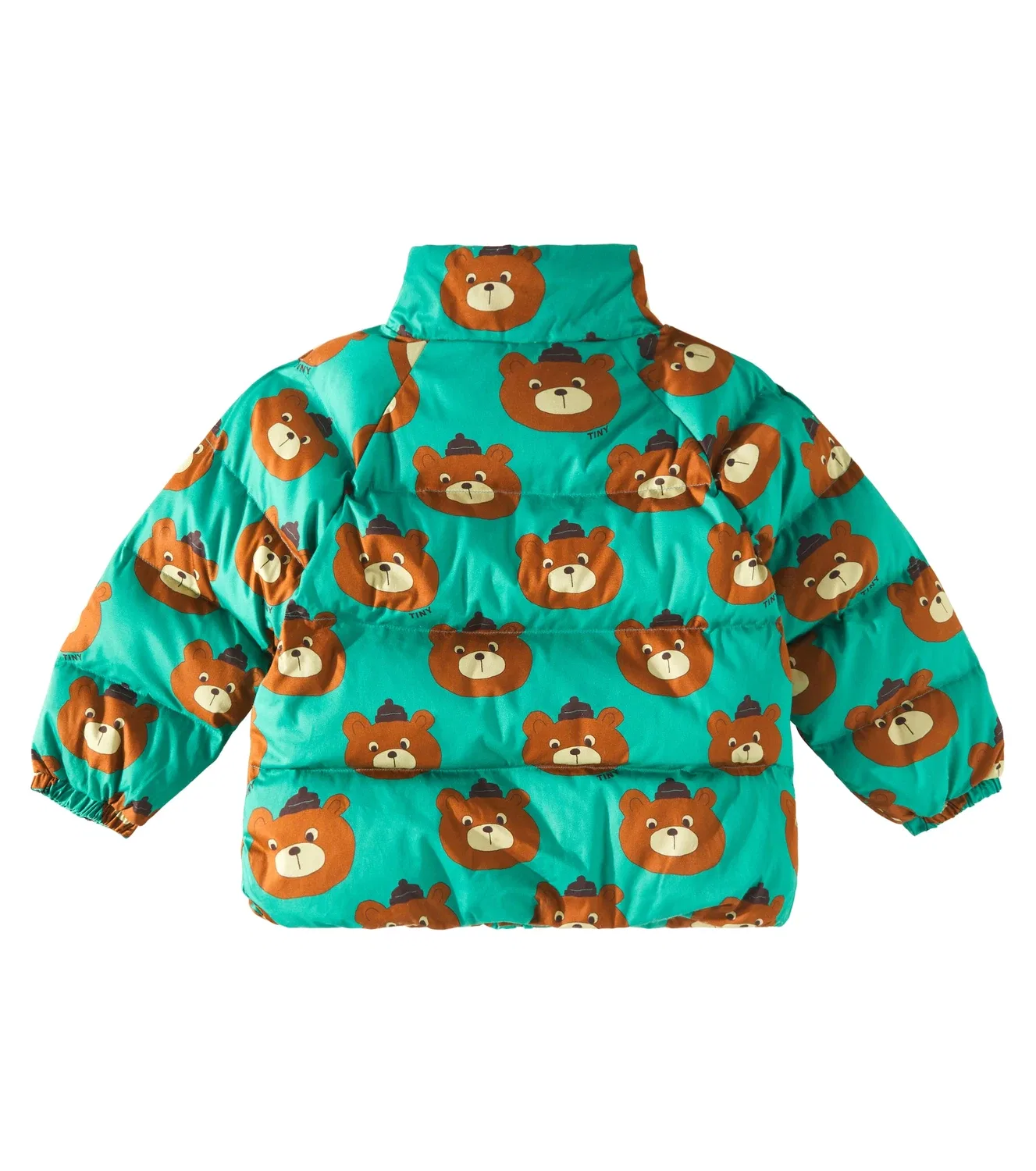Легкая куртка хлопковая Bears Tinycottons, зеленый — фото 3