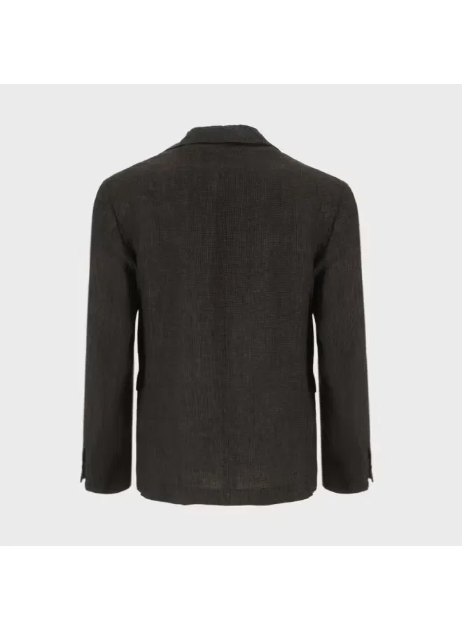 Костюм деловой классический в клетку Zara, серо-черный — фото 3
