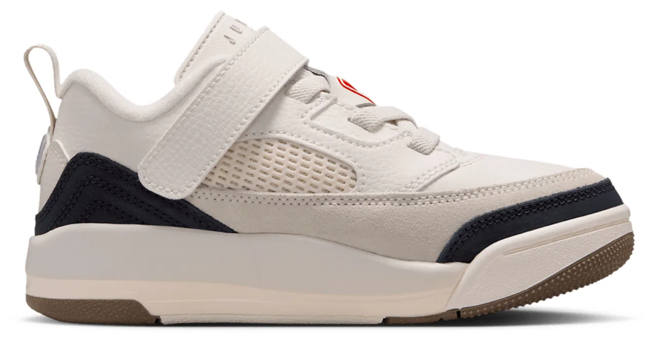 Детские кроссовки для мальчиков с липучкой Jordan Spizike Low FC, Jordan, Phantom/Sail/University Red