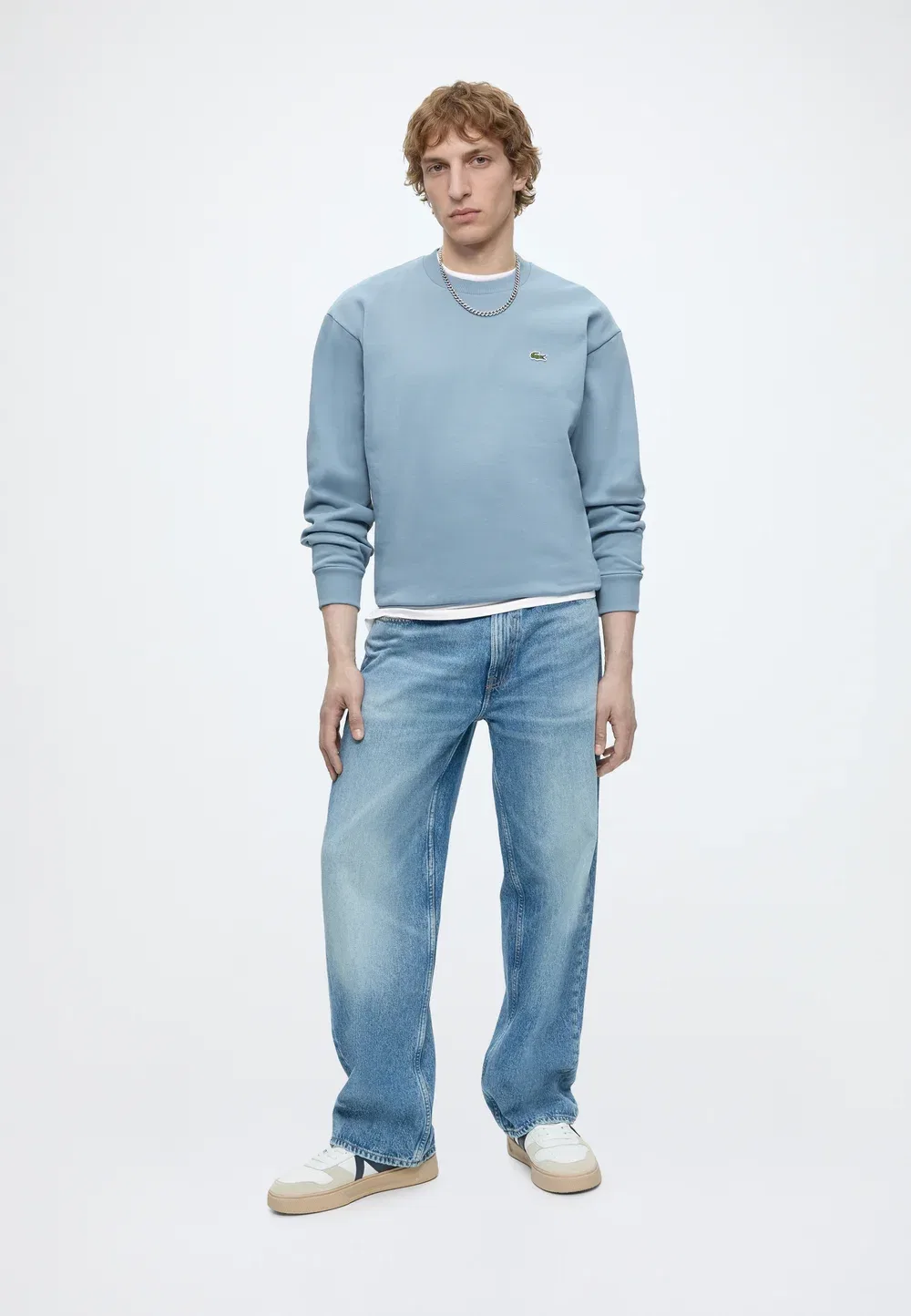 Толстовка унисекс Lacoste, Blue — фото 2