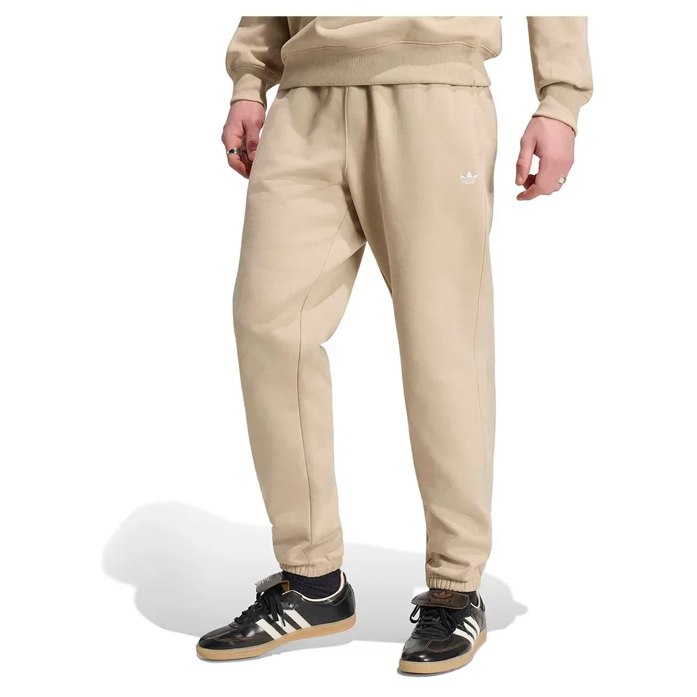 Мужские спортивные штаны из флиса Trefoil Essentials Regular Fleece Adidas Originals, Beige