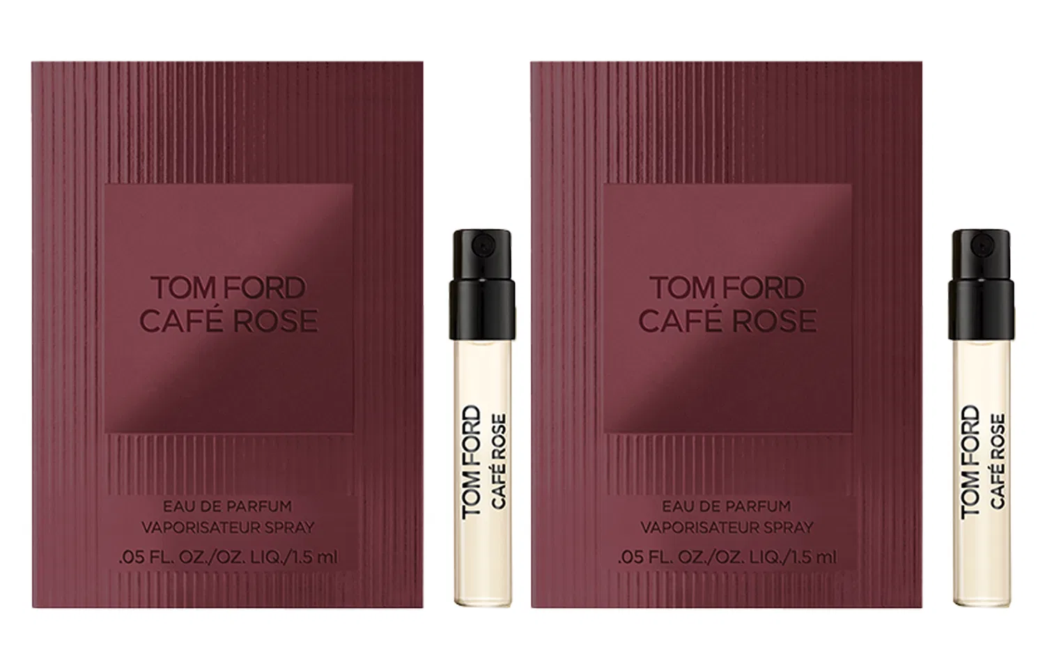 Набор пробников парфюмерной воды Coffee Rose, TOM FORD, 1.5 мл x 5, Black — фото 3