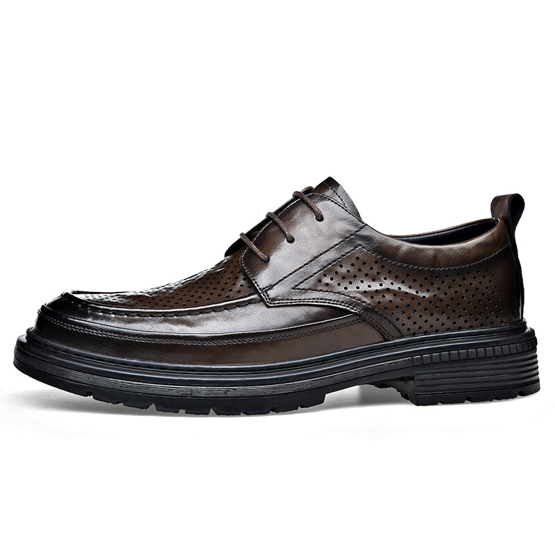 Туфли мужские Men"s Casual Men Low-Top Xiaotoulang, черный — фото 3