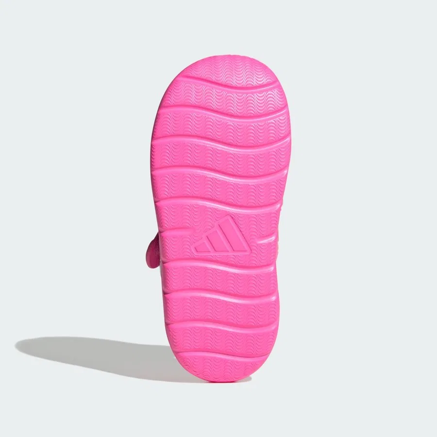 Детские сандалии с принтом Minnie Mouse Adidas Sportswear JQ4397, Белый — фото 4