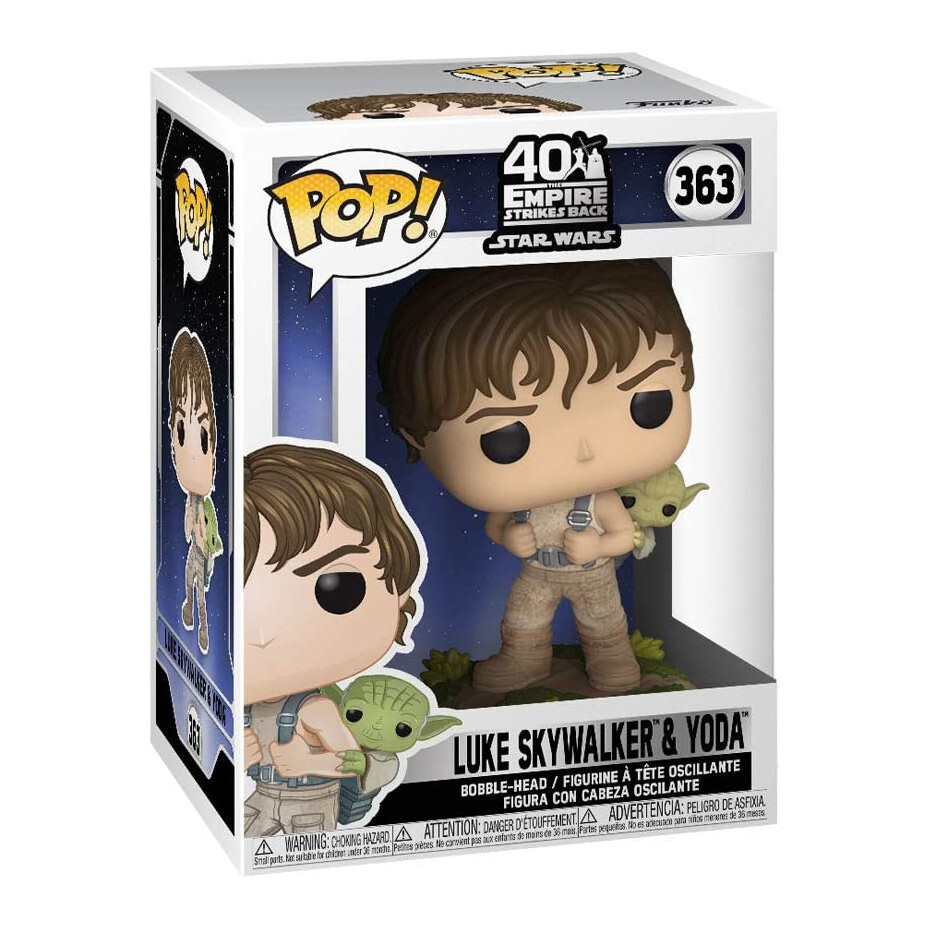 

Фигурка Funko Pop! Star Wars 40 The Empire Strikes Back Luke Skywalker & Yoda