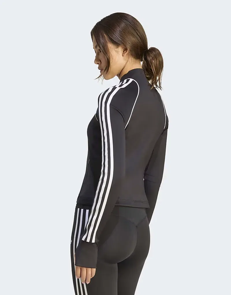 Лонгслив Sport Superstar Adidas Originals, черный — фото 2