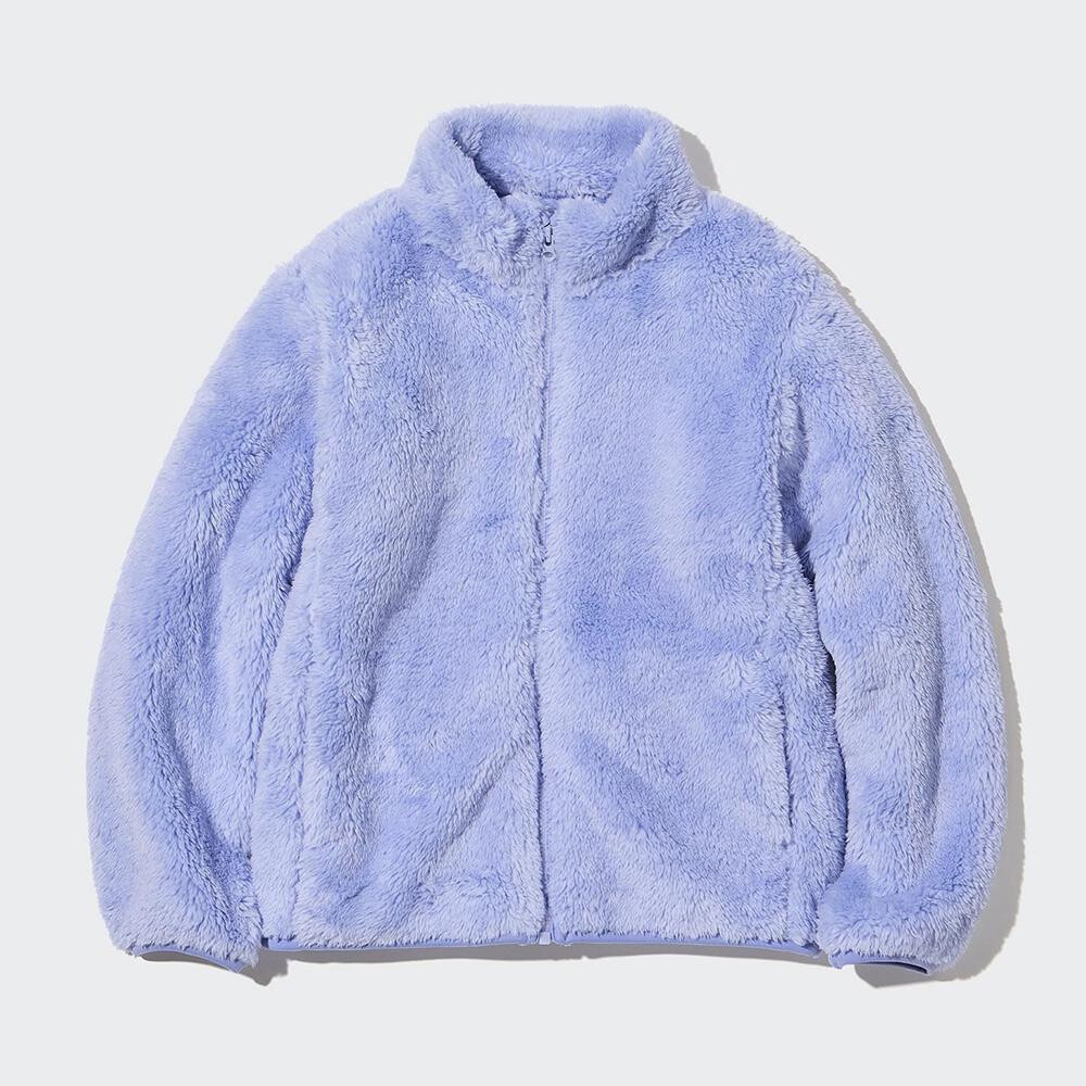 

Детская флисовая куртка Uniqlo Toddler Fluffy Zipped, голубой, Синий, Детская флисовая куртка Uniqlo Toddler Fluffy Zipped, голубой