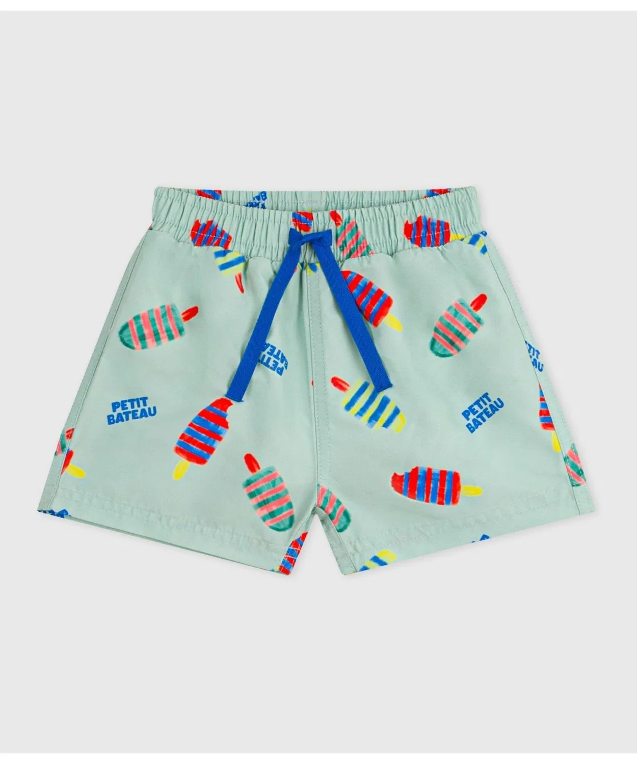 Детские плавки с принтом Ice Cream Print PETIT BATEAU, Light Blue — фото 3