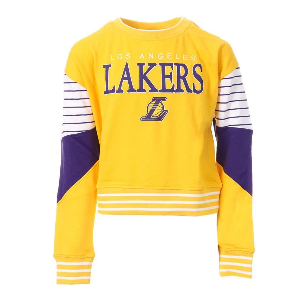 Детский свитшот для девочек с принтом NBA Los Angeles Lakers Cheerleader, Nba, Yellow