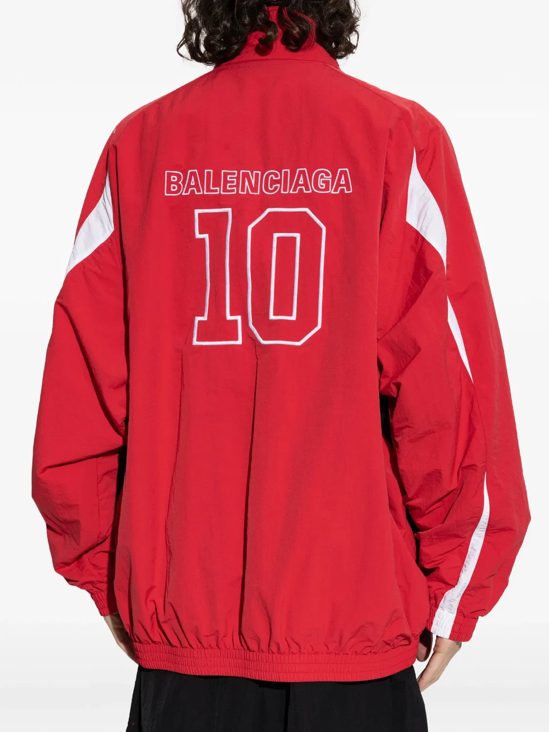Куртка на молнии из коллаборации с NBA Balenciaga, красный — фото 4