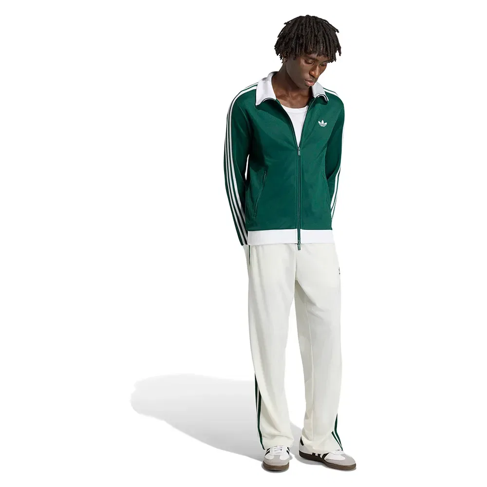 Комплект из кофты на молнии Adidas Originals Classic, зеленый — фото 4