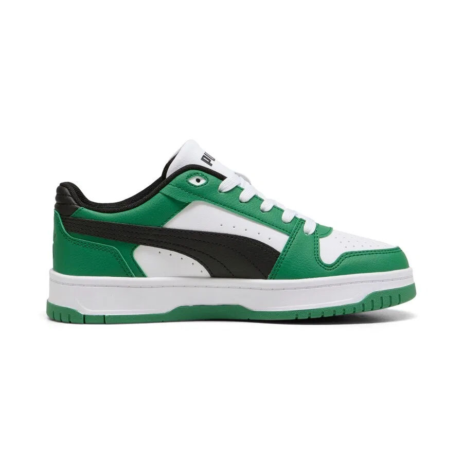 Кроссовки PUMA 'Rebound Slam' зеленого цвета — фото 3