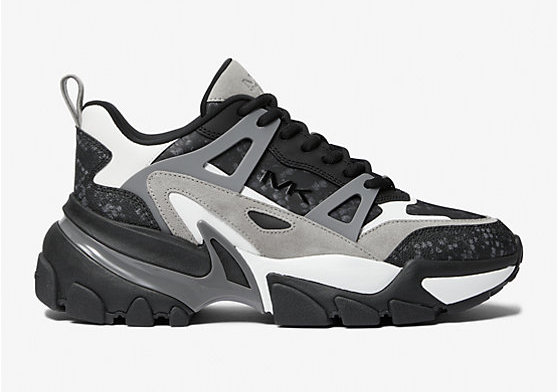 Кроссовки Michael Kors Nick Mixed-Media Trainer, мультиколор (размер RU 40,5)