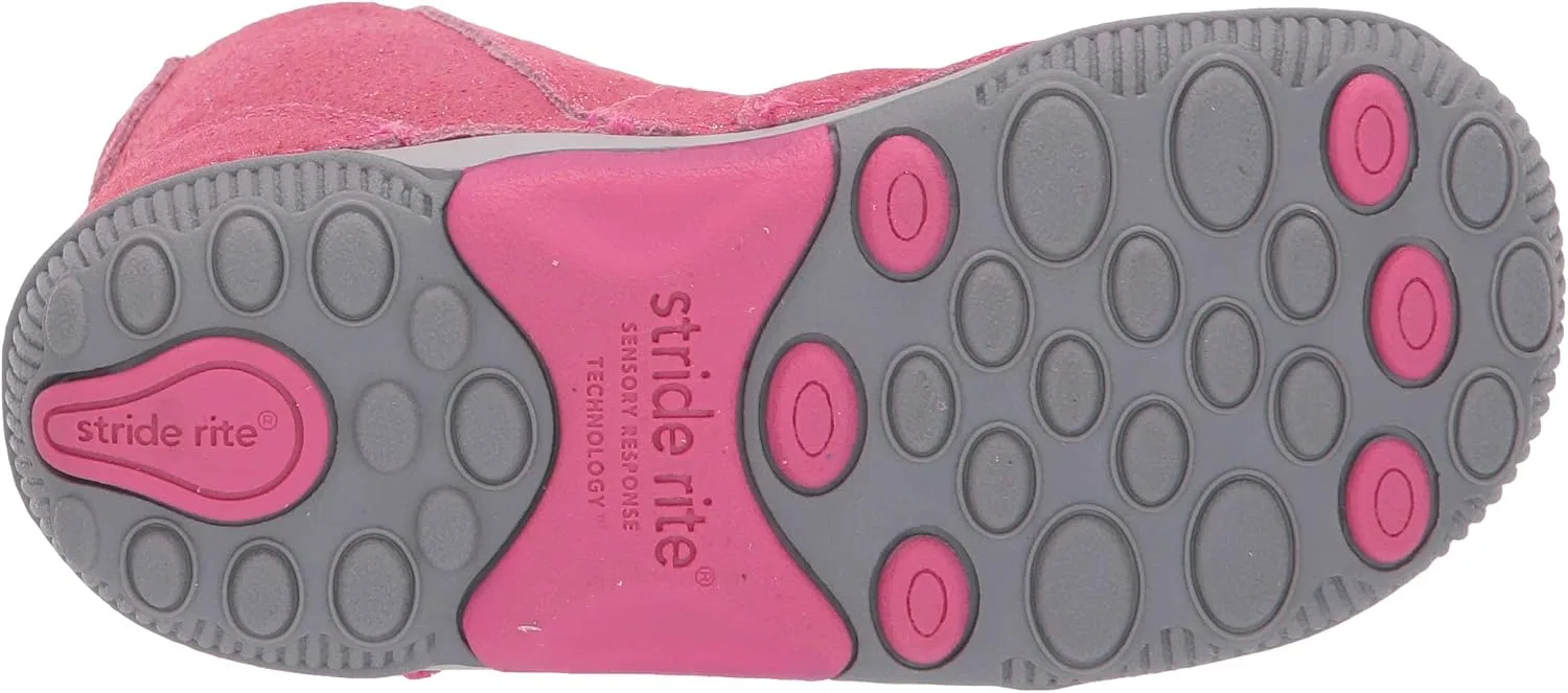 Детские ботинки для девочек SRT Zoe Stride Rite, Pink — фото 4