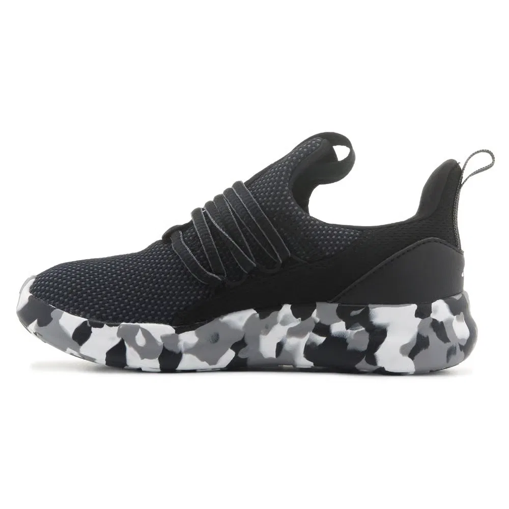 Детские слипоны Lite Racer Adapt 7.0 Adidas, Black/White — фото 3
