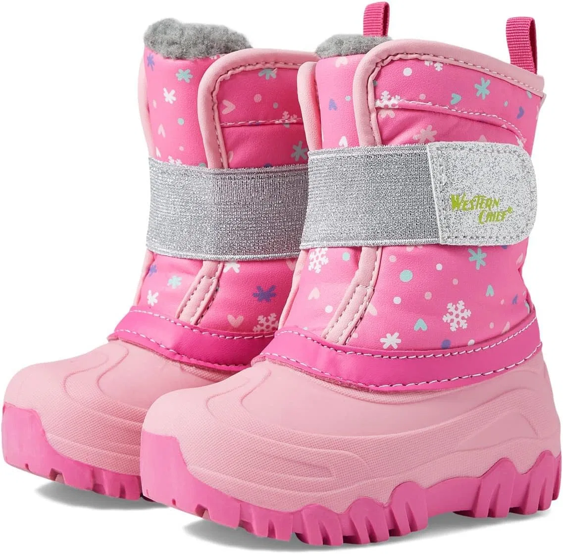 Детские сапоги для девочек с принтом Baker Snow Boot Western Chief, Pink