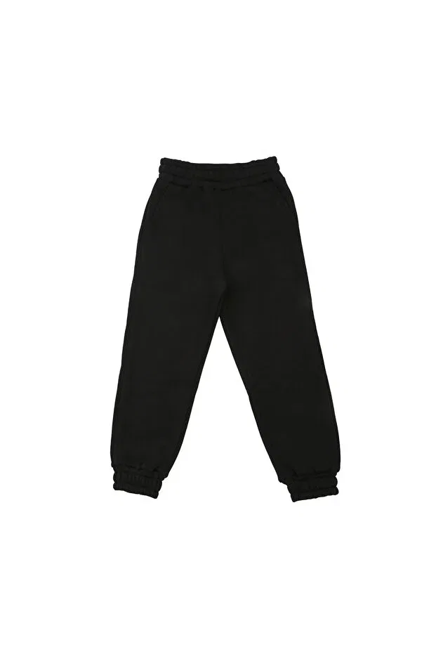 Детский спортивный костюм для девочек с капюшоном High Five, Black — фото 4