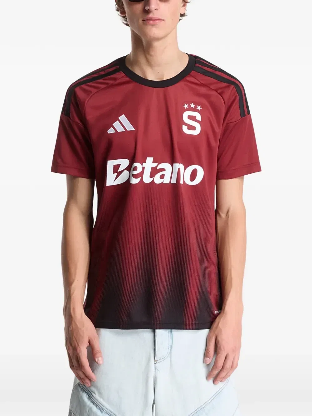Футболка AC Sparta Prague Adidas, красный — фото 2