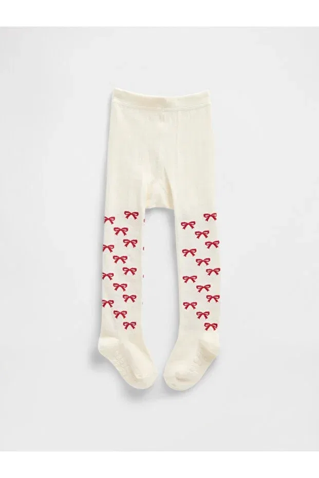 Детские колготки для новорожденных с принтом Basics Gap, Off White