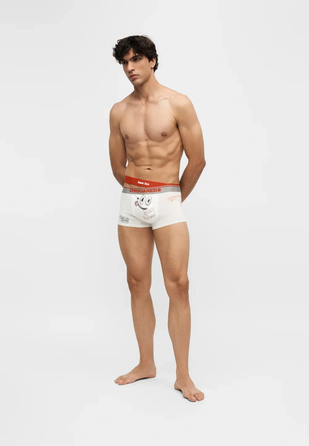 Ствол - стволы Dsquared2, White/Red — фото 2
