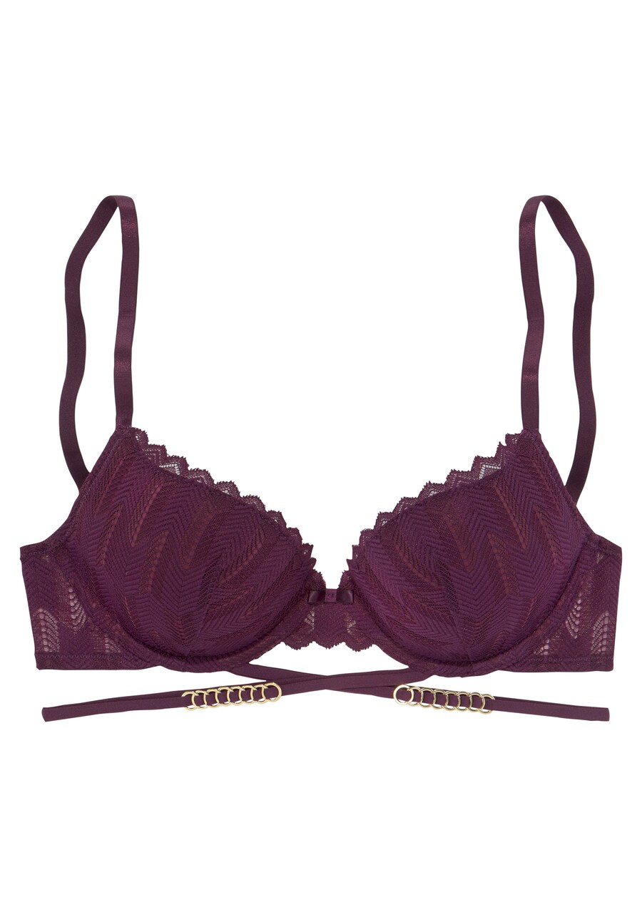 

Бюстгальтер на косточках LASCANA T-shirt Bra, цвет aubergine