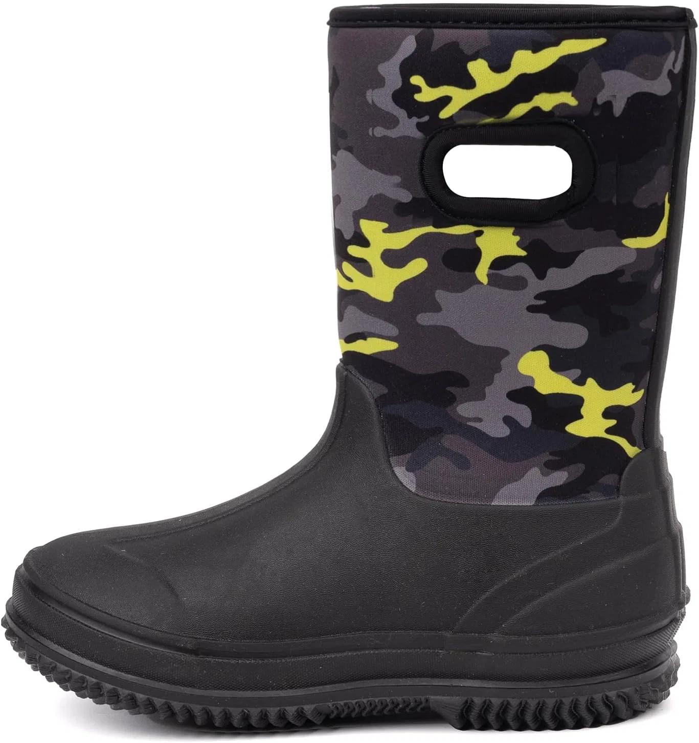 Детские водонепроницаемые сапоги HugRain, Black Camo