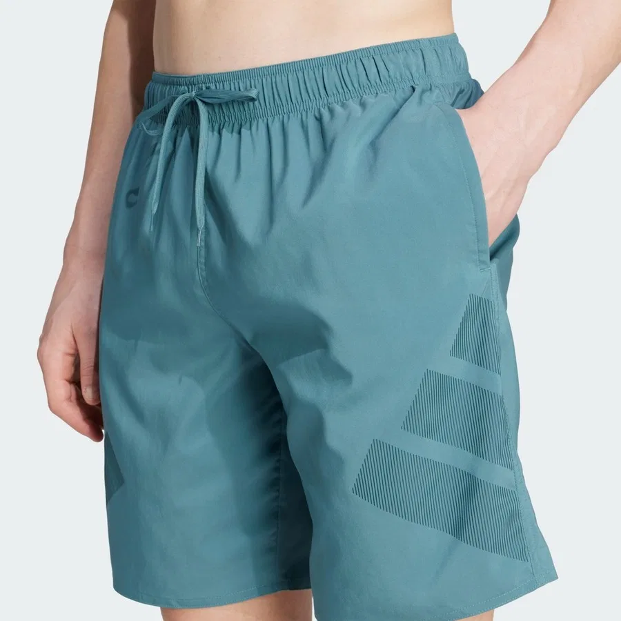 Плавки спортивные с принтом Big Bars Shorts 8-Inch adidas, Camgöbeği — фото 4