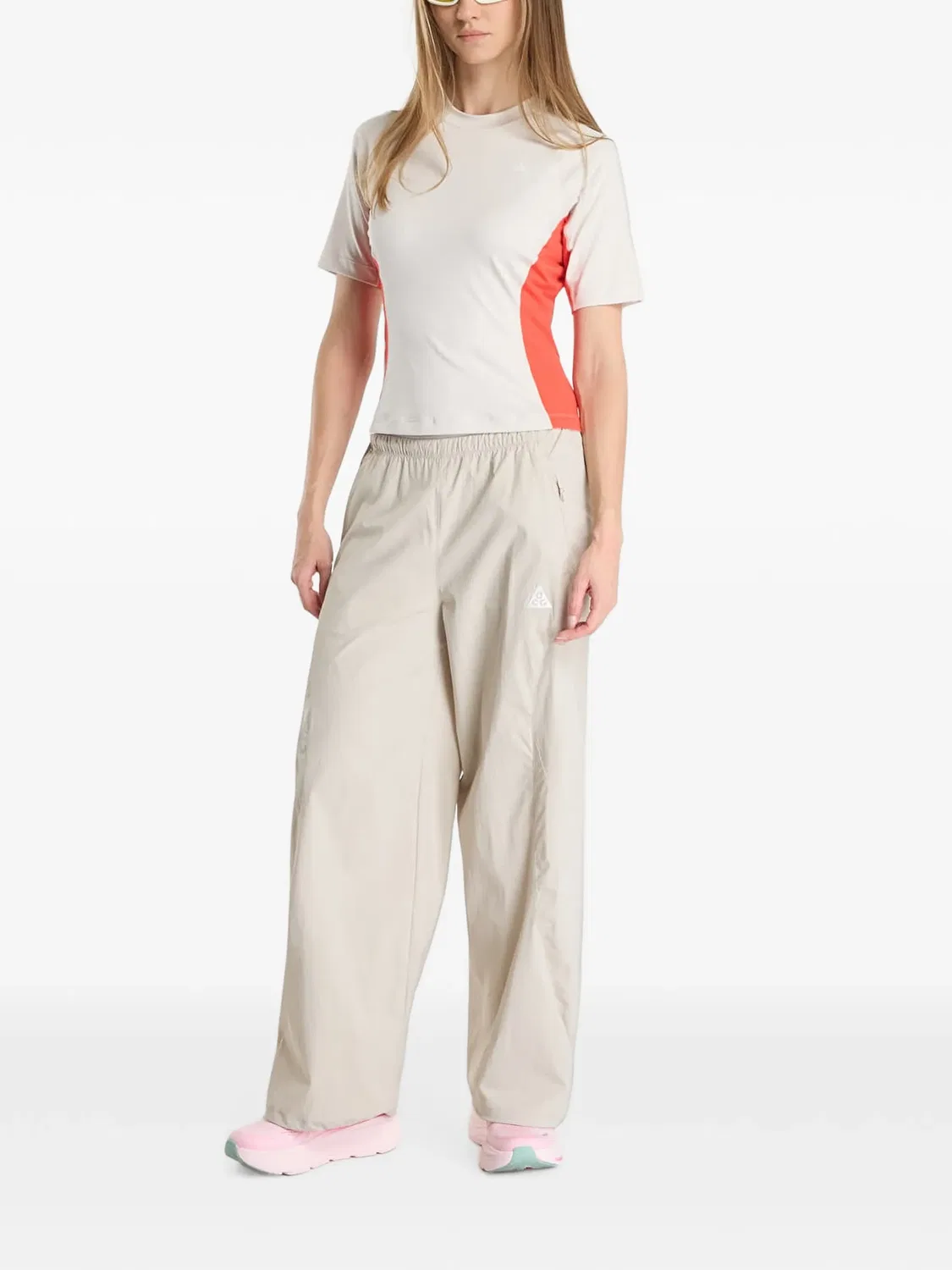 Футболка Wildsee Dri-FIT в стиле колор-блок Nike, нейтральные — фото 2