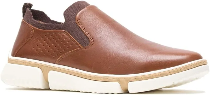 Мужские мокасины-слипоны Hush Puppies Bennet, коньячный — фото 3
