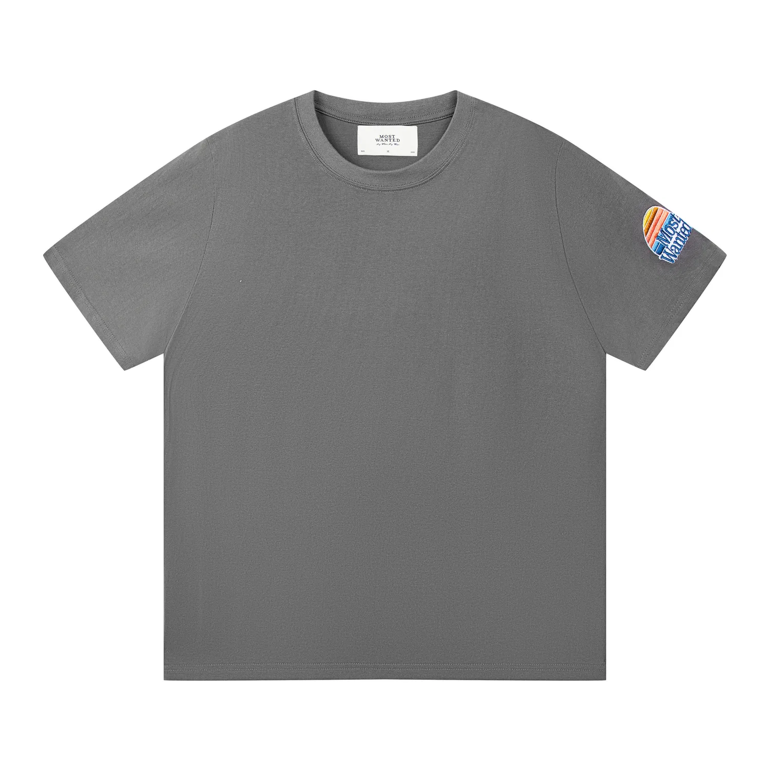 Детская футболка с круглым вырезом средней плотности Unisex MostwantedLab, Iron Gray