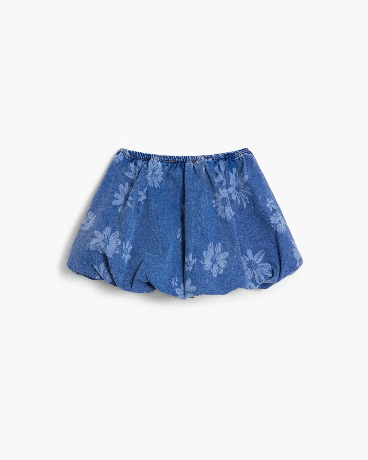 Детская юбка для девочек джимовая с принтом Desigual, Azul — фото 4