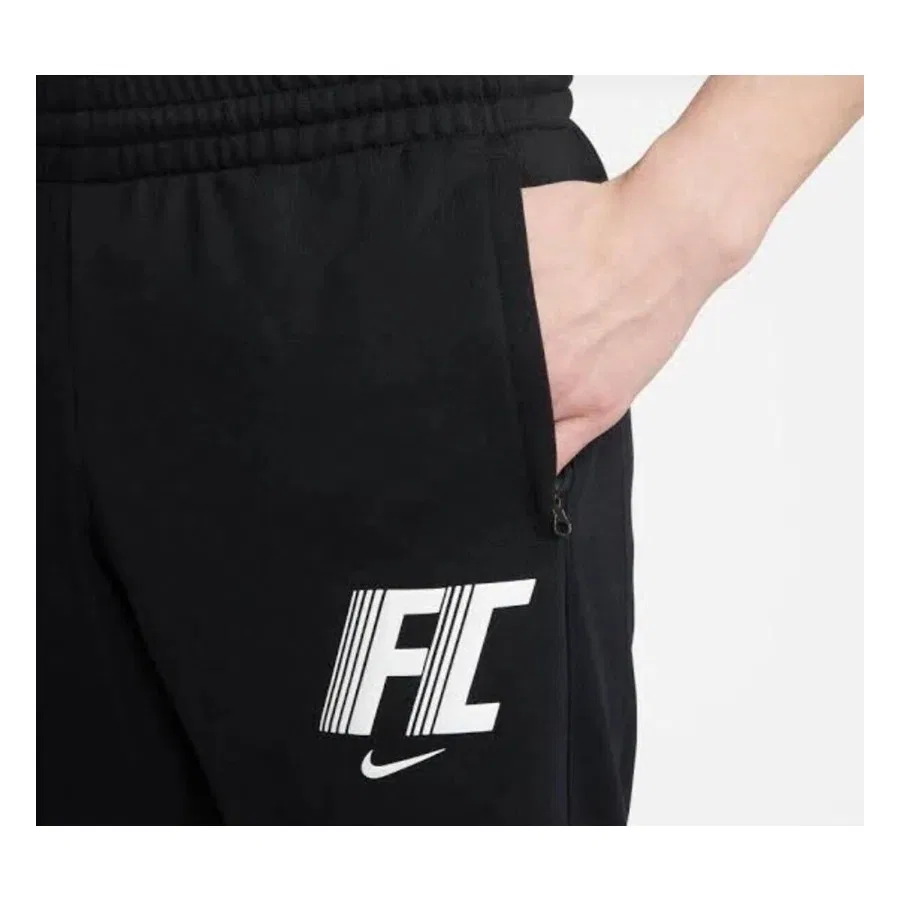 Спортивные штаны Dri Fit Fc Fleece Nike, Черный — фото 3