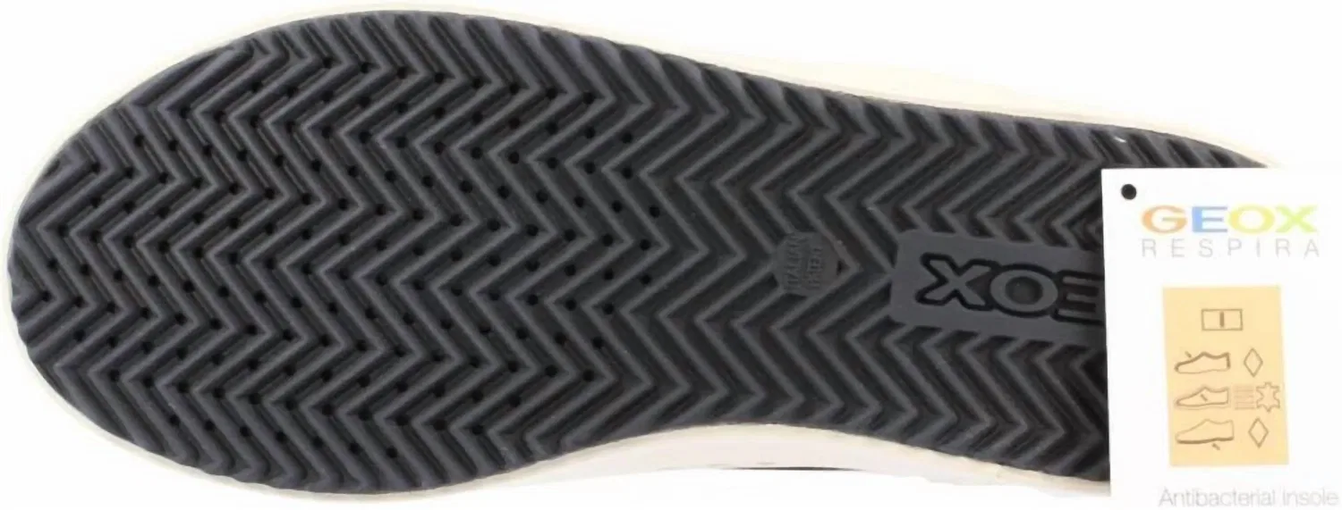 Детские кроссовки высокие Geox Kalispera, Black/Platinum — фото 4