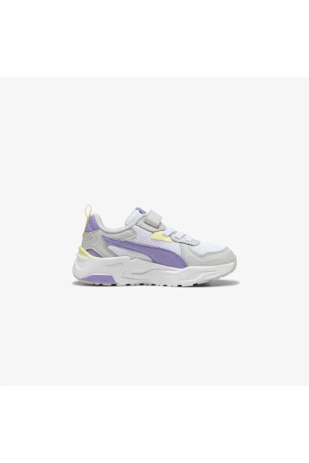 Детские спортивные кроссовки для девочек с коротким каблуком Trinity Lite Ac+Ps Puma, Navy Blue — фото 2