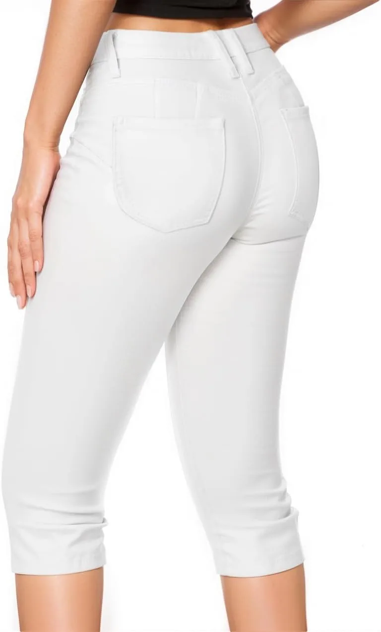 

Женские джинсы-капри Hybrid & Company с эффектом подтяжки ягодиц